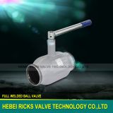 Good Price Handle 150lb 300lb All Welded Carbon Steel DN20 DN40 Ball Valve