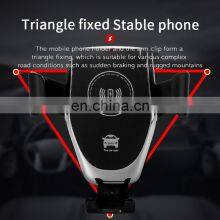 Qi Wireless Car Charger Phone Holder 10W 2020 New Product Wholesale Mobile Phone Q12 Car Wireless Fast Charger For IPhone thumbnail-3