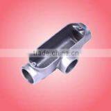 Die Cast Aluminum T Sharped Bodies With Cover and Gasket