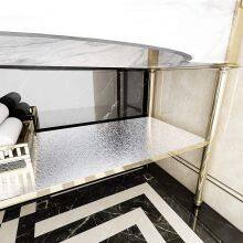 Kitchen Paper Splash Wooden Partition is Peeling is Aluminum Foil in Contact With Paper Sticky Oil Resistant Heat From Wall Post is Suitable for the Working Table Drawer Liners thumbnail-5