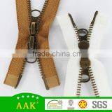 Free Sample Products #5 Antique Copper Two Way Zipper