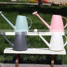 Hot Sale High Quality Elegant Modern Small Custom Pink Plant White Plastic Watering Can thumbnail-3