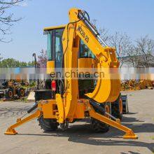 Hot Sale Multifunctional WZ28-20 Backhoe Loader With Air Condition Cabin and Attachments thumbnail-3