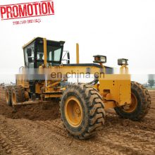 Official famous 215hp Motor Grader road grader with ripper and blade for sale