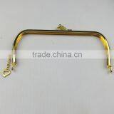 High Quality Gold Metal Purse Frames Handles for Purse Accessories