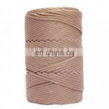 3mm Thickness Ice Silk Hat Thread Raffia Crochet Thread Textile Crochet 10s Ice Silk Thread Polypropylene Yarn for Hand Crochet thumbnail-5