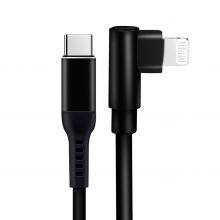 Usb-c Lighting 90 Usb Charging Cable Fast for Mfi Iphone Charger With C94 Chip thumbnail-3