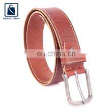 Exporter and Supplier of Stylish Look Excellent Quality Wholesale Nickle Fitting Customize Color Genuine Leather Belt for Men