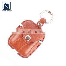 Bulk Quantity Manufacturer of High Quality Hot Selling Elegant Design Nickle Fitting Genuine Leather Airtag Key Chain thumbnail-4