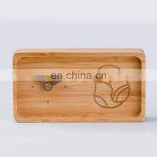 Promotional Multifunction Desktop Small Portable Bamboo Bird Sound Analog Desk & Table Clocks thumbnail-2