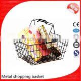 Metal Shopping Supermarket Basket for Sale