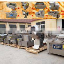 Commercial 100kg/h Semi Auto Frozen Production of Potato Chips Producing Plant Machines French Fries Production Line thumbnail-4