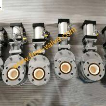 Pneumatic Full Lined Ceramic Double Disc Gate Valve thumbnail-5