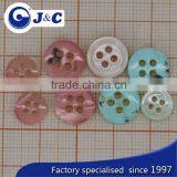 Bottom With Spray Painting Trocas Shell Buttons