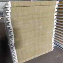 High Quality Low Price Wall pu Sealing Rockwool Sandwich Panel thumbnail-3