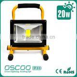 10w 20w 30w Rechargeable Led Work Light Battery Exchangeable Rechargeable Floodlight