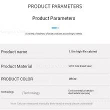 High-Volume Office Storage Solution: Flat Pack Metal Cabinet | Easy Assembly|Steel Office Furniture Suppliers Europe-HNJUNTUO thumbnail-2