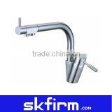 Brass Body Double Handles 3 Way Water Filter Kitchen Mixer Tap thumbnail-1