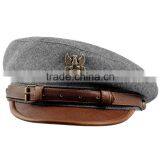 High-end High Quality Custom Military Officer Cap Wholesale thumbnail-4