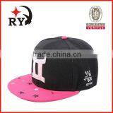 Brushed Cotton Embroidery Promotional Snapback Hat And Cap thumbnail-3