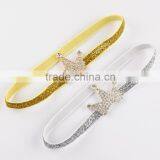 New Baby Crown Headband Toddler Headband Baby Diamond Crown Hair Band Wh-1747 thumbnail-3