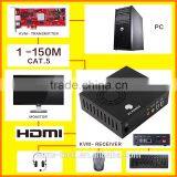 KVM HDMI With Internet LAN Switch and USB Data Over a Single CAT5 6 7 thumbnail-4