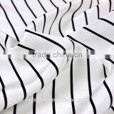 Stripes Printed 16mm Crepe de Chine Fabric in 100% Silk thumbnail-2