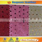 2016 New Design Ladies Shoes Material Fashion Shiny Sequin Glitter Fabric for Shoes Women Hot Sell in India Market T5795 thumbnail-1