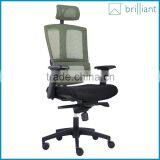 888-1A High-tech Comfortable Ergonomic Multi-fonction Office Chair With Headrest thumbnail-1