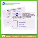 Printing MIFARE Classic(R) 1K Thick Plastic Photo ID Club Cards