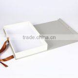 Custom Luxury Magnet Flap Cardboard Gift Packaging Box With Ribbon thumbnail-3