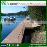 Platform Outdoor Landscape Wpc Decking Floor With Solid Hollow Design