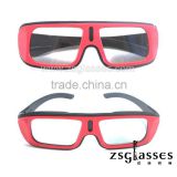 Cheap Promotional Free shipping 3D glasses for tv /DVD moive /film / game,red and blue 3d glasses,polarized 3d glasses