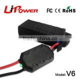 600A peak current 12000mAh 12v lithium battery mini jump starter lithium battery with jumper cable