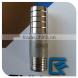 21mm Hose Tail x 1/2" NPT Male Thread Pipe Connector