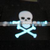 LED Flashiing Gray Skeleton Printed T-shirt thumbnail-1