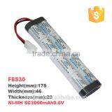 2016 Hight Quality Lipo Battery Ni-MH SC 3000mAh 9.6V Custom Printed Battery(F8S30) thumbnail-1