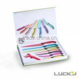 Guangdong Manufacturer High Quality Stainless Steel Color Knife Set thumbnail-1