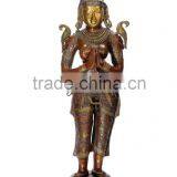 Welcome Lady With Hands Folded 43"