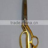 Professional Tailor Scissor Gold Plated thumbnail-3