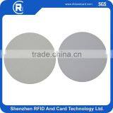 MIFARE Classic 1K Coin PVC card / RFID Tag/Disk CARD With back adhesive