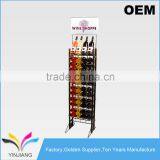 Foldable Metal 3 Case Wier Wine Tower Stack Wine Display Rack for Sale thumbnail-1