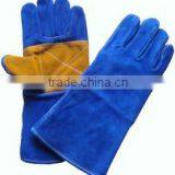 14'' Long Leather Welding Gloves With Kevlar and Reinforced Palm /best Quality Taidoc