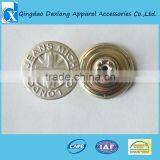 Fashion Metal Jeans Button