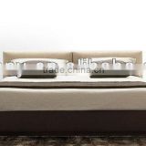 European style leather queen bed (A-B35)