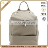 CSS1596-001 Made in china genuine leather tactical backpack Big size cow leather school bag Famous trveling bag