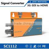 Pocket-size Broadcast 3G-SDI to HDMI Converter SDI Input Signal to HDMI Signal and With SDI Loop Out thumbnail-1