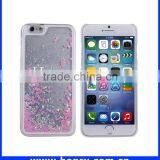 Mobile Accessories Popular Hard pc Flowing Glitter Liquid Case Moving Glitter Case for Iphone 6 China Wholesale thumbnail-1