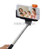 2-In-1 Self-portrait Monopod Extendable Selfie Stick With Built-in Bluetooth Remote Shutter With Adjustable Grip Holder thumbnail-3