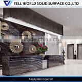 Long Straight Stand Desk/reception Counter Pictures/great Size Reception Desk thumbnail-5